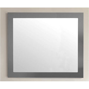 LAVIVA 313FF-3630MG Fully Framed 36" Maple Grey Mirror