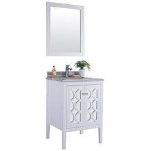 Load image into Gallery viewer, LAVIVA 313MKSH-24W-WS Mediterraneo - 24 - White Cabinet + White Stripes Counter