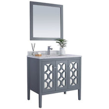 Load image into Gallery viewer, LAVIVA 313MKSH-36G-WC Mediterraneo - 36 - Grey Cabinet + White Carrera Counter