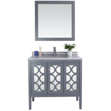 Load image into Gallery viewer, LAVIVA 313MKSH-36G-WS Mediterraneo - 36 - Grey Cabinet + White Stripes Counter