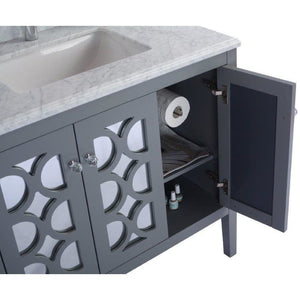 LAVIVA 313MKSH-36G-WS Mediterraneo - 36 - Grey Cabinet + White Stripes Counter