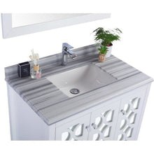 Load image into Gallery viewer, LAVIVA 313MKSH-36W-WS Mediterraneo - 36 - White Cabinet + White Stripes Counter
