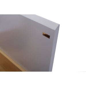 LAVIVA 313SMR-24W-WC Alto 24 - White Cabinet + White Carrara Countertop