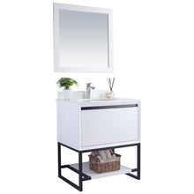 Load image into Gallery viewer, LAVIVA 313SMR-30W-PW Alto 30 - White Cabinet + Pure White Countertop