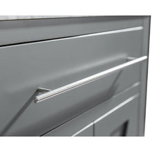 Load image into Gallery viewer, LAVIVA 313YG319-24G-MB Wimbledon - 24 - Grey Cabinet + Matte Black VIVA Stone Solid Surface Countertop