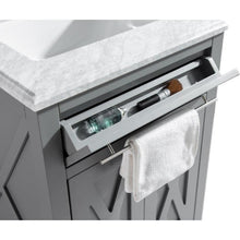 Load image into Gallery viewer, LAVIVA 313YG319-24G-WQ Wimbledon - 24 - Grey Cabinet + White Quartz Counter