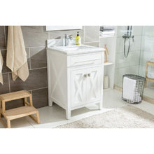 Load image into Gallery viewer, LAVIVA 313YG319-24W-WC Wimbledon - 24 - White Cabinet + White Carrera Counter