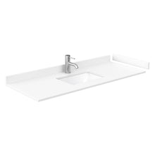 Load image into Gallery viewer, Wyndham Collection WCG242454SKGWCUNSMXX Beckett 54 Inch Single Bathroom Vanity in Dark Gray, White Cultured Marble Countertop, Undermount Square Sink, No Mirror