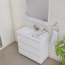 Load image into Gallery viewer, Alya Bath AB-MOA36-W Paterno 36 inch Modern Freestanding Bathroom Vanity, White