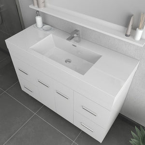 Alya Bath AT-8042-W Ripley 47 inch White Vanity with Sink