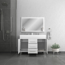 Load image into Gallery viewer, Alya Bath AT-8048-W-D Ripley 48 inch White Double Vanity with Sink