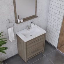 Load image into Gallery viewer, Alya Bath AB-MD630-G Sortino 30 inch Modern Bathroom Vanity, Gray
