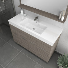 Load image into Gallery viewer, Alya Bath AT-8042-G Ripley 47 inch Gray Vanity with Sink