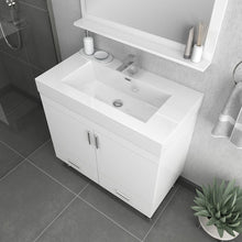 Load image into Gallery viewer, Alya Bath AT-8089-W Ripley 36 inch White Vanity with Sink