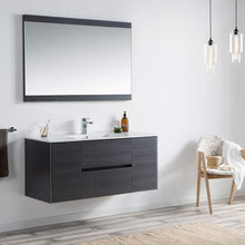 Load image into Gallery viewer, Blossom 016 48 16S C Valencia 48 Inch Single Vanity with Ceramic Sink - Silver Grey