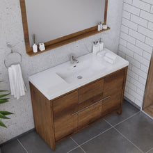 Load image into Gallery viewer, Alya Bath AB-MD648-RW Sortino 48 inch Modern Bathroom Vanity, Rosewood