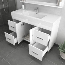 Load image into Gallery viewer, Alya Bath AT-8042-W Ripley 47 inch White Vanity with Sink