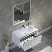 Load image into Gallery viewer, Blossom 008 36 01 C M Paris 36 Inch Vanity with Ceramic Sink &amp; Mirror - White