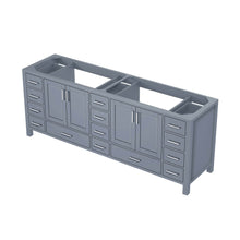 Load image into Gallery viewer, Lexora LJ342284DB00000 Jacques 84&quot; Dark Grey Vanity Cabinet Only