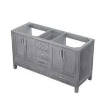 Load image into Gallery viewer, Lexora LJ342260DD00000 Jacques 60&quot; Distressed Grey Vanity Cabinet Only
