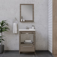 Load image into Gallery viewer, Alya Bath AB-MD624-G Sortino 24 inch Modern Bathroom Vanity, Gray