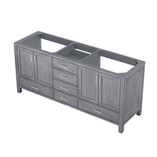 Load image into Gallery viewer, Lexora LJ342272DD00000 Jacques 72&quot; Distressed Grey Vanity Cabinet Only
