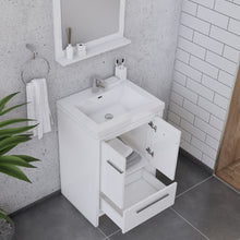 Load image into Gallery viewer, Alya Bath AB-MD624-W Sortino 24 inch Modern Bathroom Vanity, White