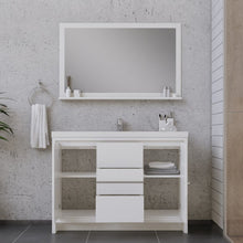 Load image into Gallery viewer, Alya Bath AB-MD648-W Sortino 48 inch Modern Bathroom Vanity, White
