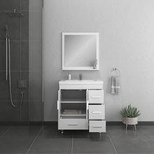 Load image into Gallery viewer, Alya Bath AT-8050-W Ripley 30 inch White Vanity with Sink