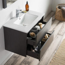 Load image into Gallery viewer, Blossom 016 30 16 C Valencia 30 Inch Vanity with Ceramic Sink - Silver Grey