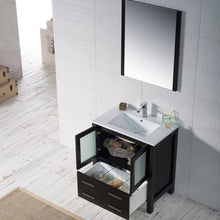 Load image into Gallery viewer, Blossom 001 30 02 C M Sydney 30 Inch Vanity with Ceramic Sink &amp; Mirror - Espresso