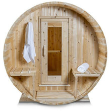 Load image into Gallery viewer, Dundalk Barrel Sauna Canadian Timber Serenity CTC2245W