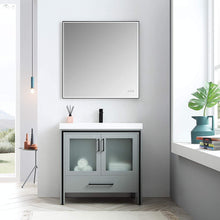 Load image into Gallery viewer, Blossom 024 36 15 A Birmingham 36 Inch Vanity with Acrylic Sink - Matte Gray