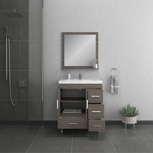 Load image into Gallery viewer, Alya Bath AT-8050-G Ripley 30 inch Gray Vanity with Sink