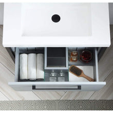 Load image into Gallery viewer, Blossom 022 30 15 A Riga 30 Inch Vanity with Acrylic Sink - Metal Gray