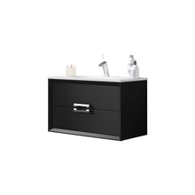 Load image into Gallery viewer, Lucena Bath 4255 32&quot; Black Décor Tirador Vanity