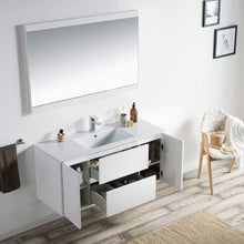 Load image into Gallery viewer, Blossom 016 48 01S C Valencia 48 Inch Single Vanity with Ceramic Sink - White