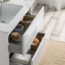 Load image into Gallery viewer, Blossom 016 30 01 C MC Valencia 30 Inch Vanity with Ceramic Sink &amp; Medicine Cabinet - White