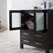 Load image into Gallery viewer, Blossom 001 30 02 C M Sydney 30 Inch Vanity with Ceramic Sink &amp; Mirror - Espresso