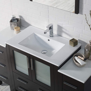 Blossom 001 54 02 C Sydney 54 Inch Vanity with Ceramic Sink - Espresso