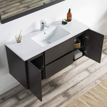 Load image into Gallery viewer, Blossom 016 48 16S C Valencia 48 Inch Single Vanity with Ceramic Sink - Silver Grey