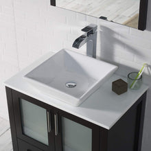 Load image into Gallery viewer, Blossom 001 30 02 V M Sydney 30 Inch Vanity with Ceramic Vessel Sink &amp; Mirror - Espresso