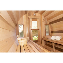 Load image into Gallery viewer, Dundalk Barrel Sauna Canadian Timber Tranquility CTC2345W