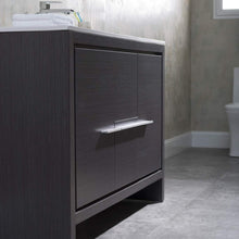 Load image into Gallery viewer, Blossom 014 48 16S C M Milan 48 Inch Vanity with Ceramic Single Sink &amp; Mirror - Silver Grey