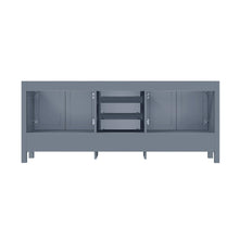 Load image into Gallery viewer, Lexora LJ342280DB00000 Jacques 80&quot; Dark Grey Vanity Cabinet Only