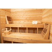 Load image into Gallery viewer, Dundalk Cube Sauna Canadian Timber Luna CTC22LU