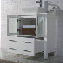 Load image into Gallery viewer, Blossom 001 30 01 V Sydney 30 Inch Vanity with Ceramic Vessel Sink - White