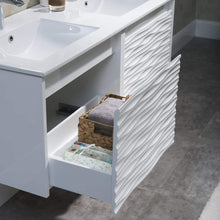 Load image into Gallery viewer, Blossom 008 48 01D C Paris 48 Inch Vanity with Ceramic Double Sinks - White