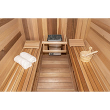 Load image into Gallery viewer, Dundalk Barrel Sauna Canadian Timber Tranquility CTC2345W