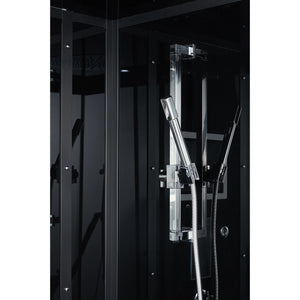 Maya Bath 211 Anzio-Black-Left Steam Shower